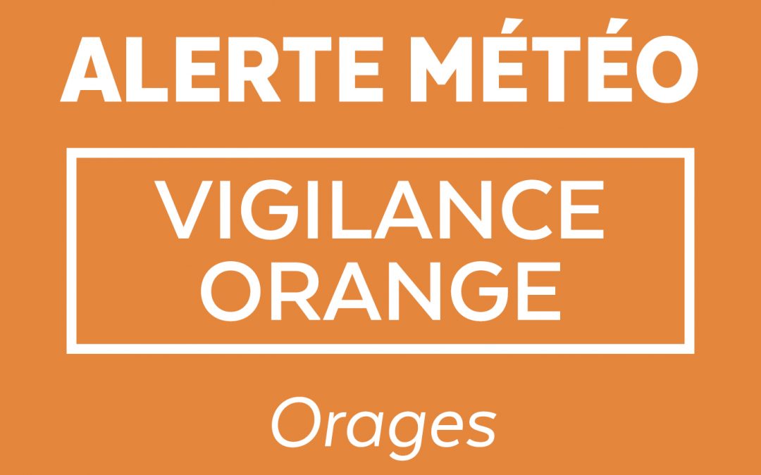 VIGILANCE METEO AUX ORAGES!